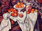 Paul Cezanne, Stilleben mit apfeln und Orangen